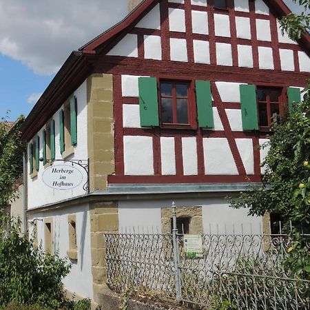 Pilger- Und Radlerherberge Herberge Im Hofhaus Кольмберг Экстерьер фото